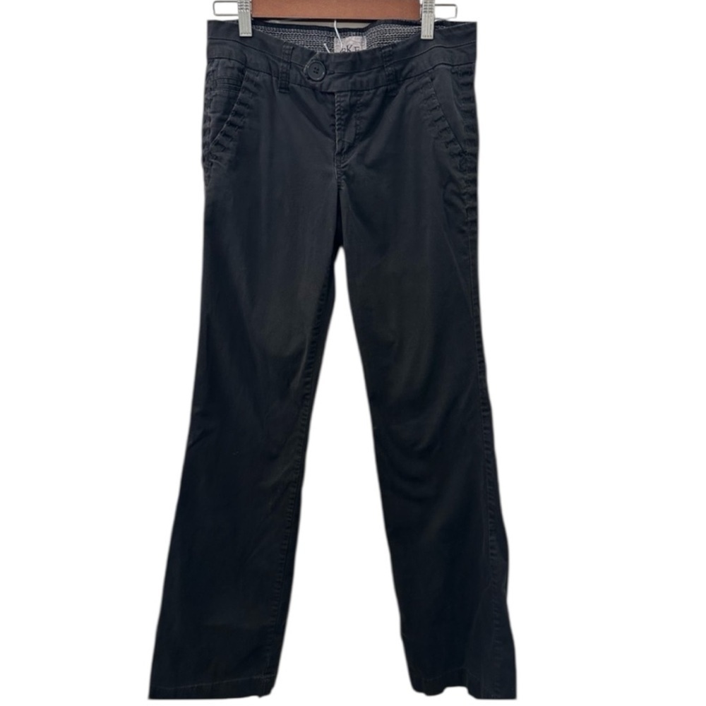 BKE Buckle Black Wide Leg Low Rise Y2K Fashion 29 Long